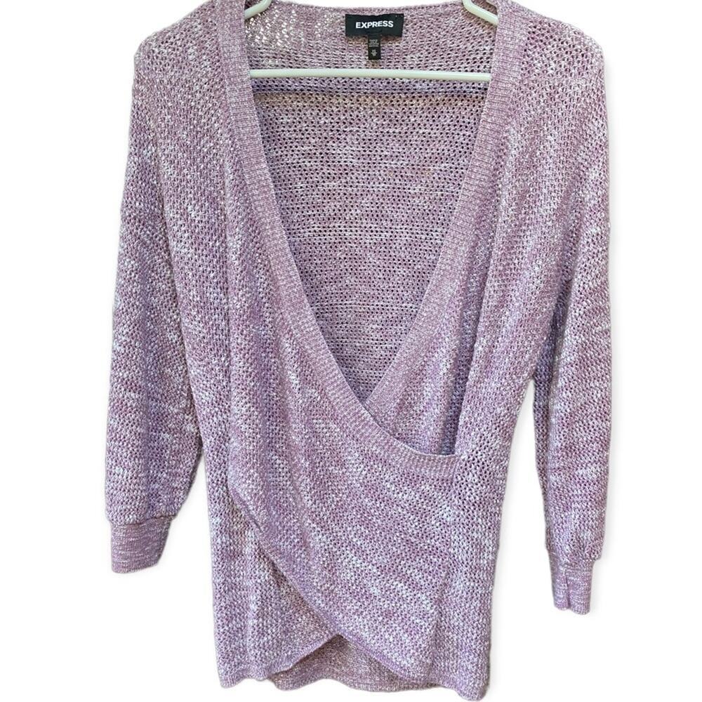 Express Cozy Soft Purple Sweater XS in Wonderful Condition